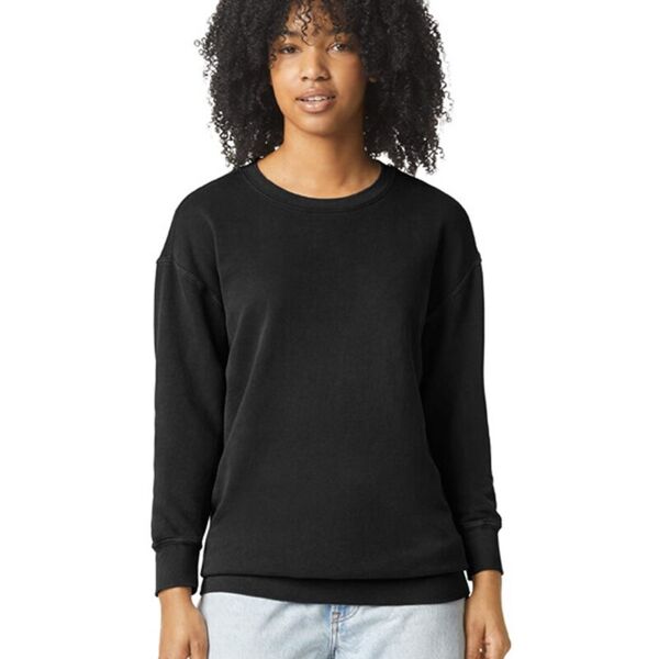 Unisex Garment-Dyed Lightweight Fleece Crewneck Sweatshirt Thumbnail