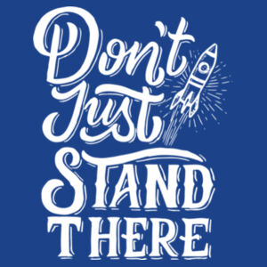 Don't Just Stand There - Lace Hooded Sweatshirt Design