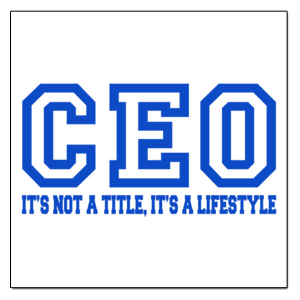 CEO Blue - 8x8 Photo Panel w/ Easel Thumbnail