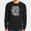 Ultra Cotton ® 100% Cotton Long Sleeve T Shirt Thumbnail